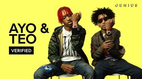 ayo and teo rolex testo|roley lyrics.